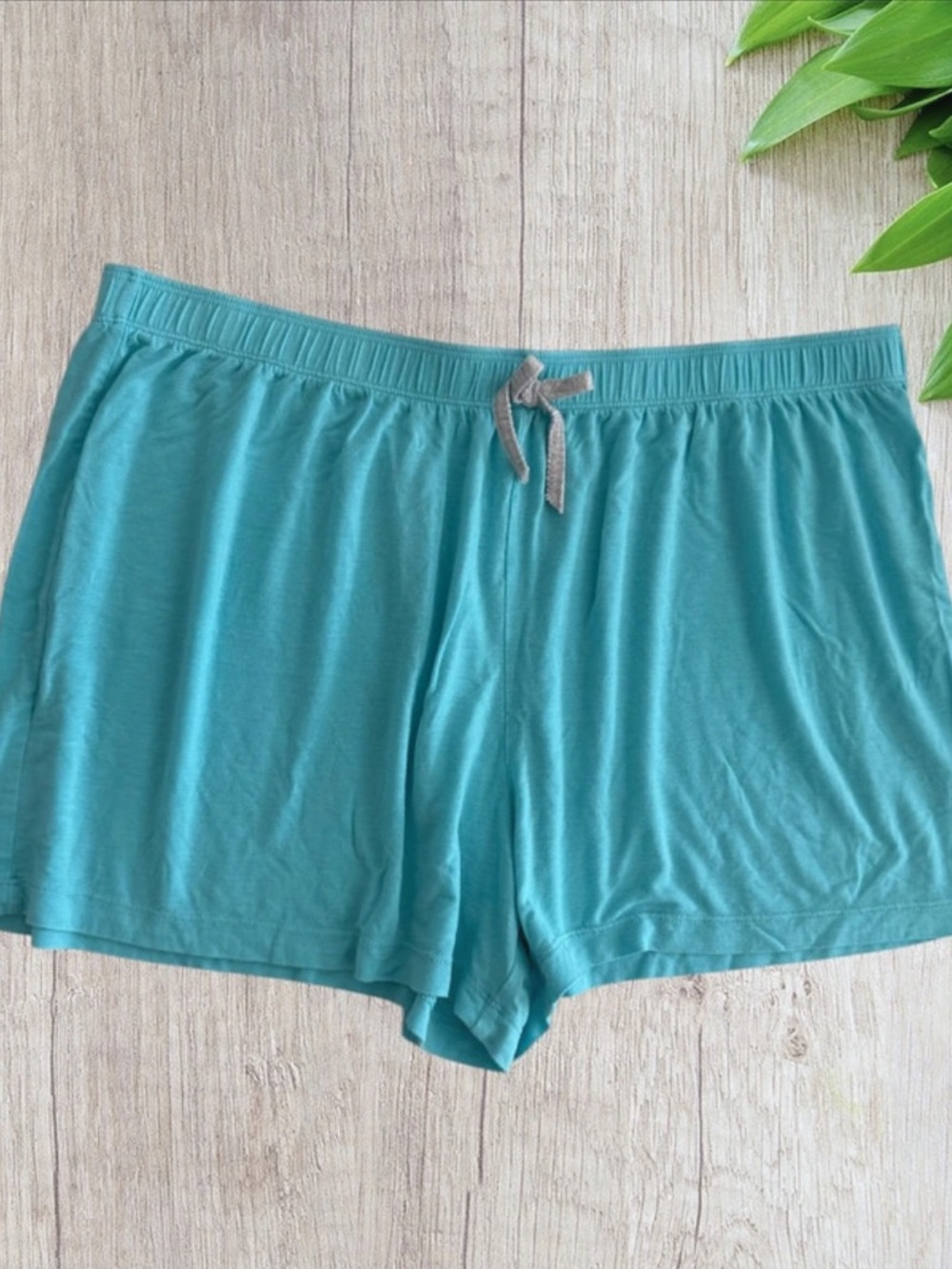 Jane and Bleecker Women’s Light Blue Comfy Sleep Shorts, Medium - Picture 9 of 9